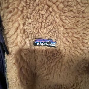 Women’s Patagonia fuzzy winter jacket